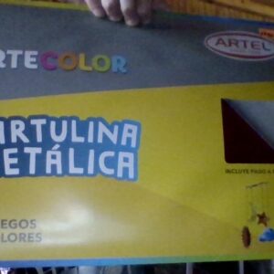 Cartulina Metalica 10 pliegos