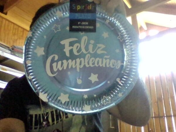Plato cumpleaños